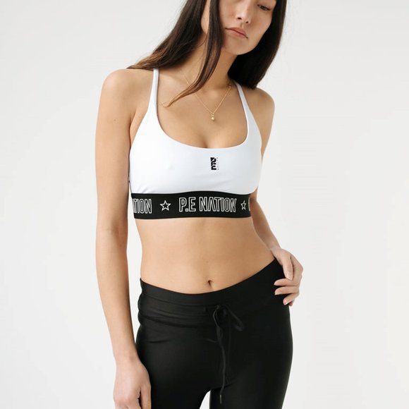 P.E NATION Foundation Sports Bra - Picture 1 of 5